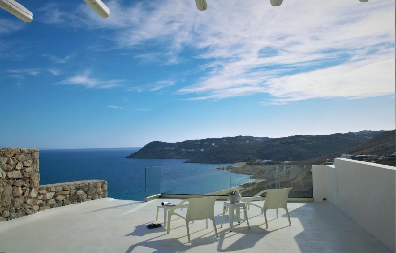 Mykonos Town Elia House With Amazing View On The Beach Mykonosヴィラ エクステリア 写真