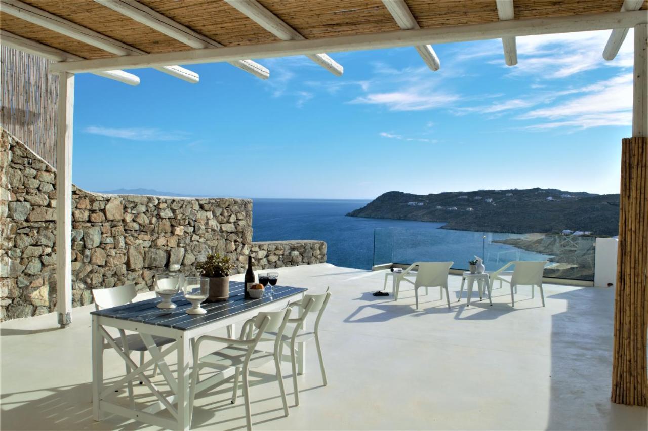 Mykonos Town Elia House With Amazing View On The Beach Mykonosヴィラ エクステリア 写真